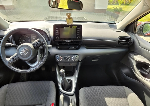 Toyota Yaris cena 69000 przebieg: 37000, rok produkcji 2021 z Krzeszowice małe 92